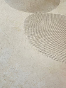 'The kiss' plaster painting