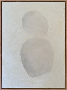 'The kiss' plaster painting