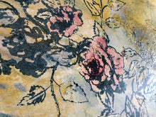 Load image into Gallery viewer, Rose Bush plaster painting