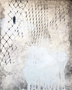 'Dash' plaster painting