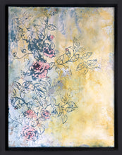 Load image into Gallery viewer, Rose Bush plaster painting