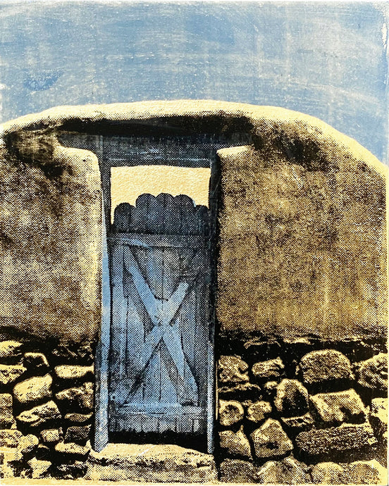 Door 2- 10 x 8 inches