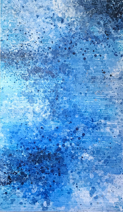 Blue Lagoon oil painting
